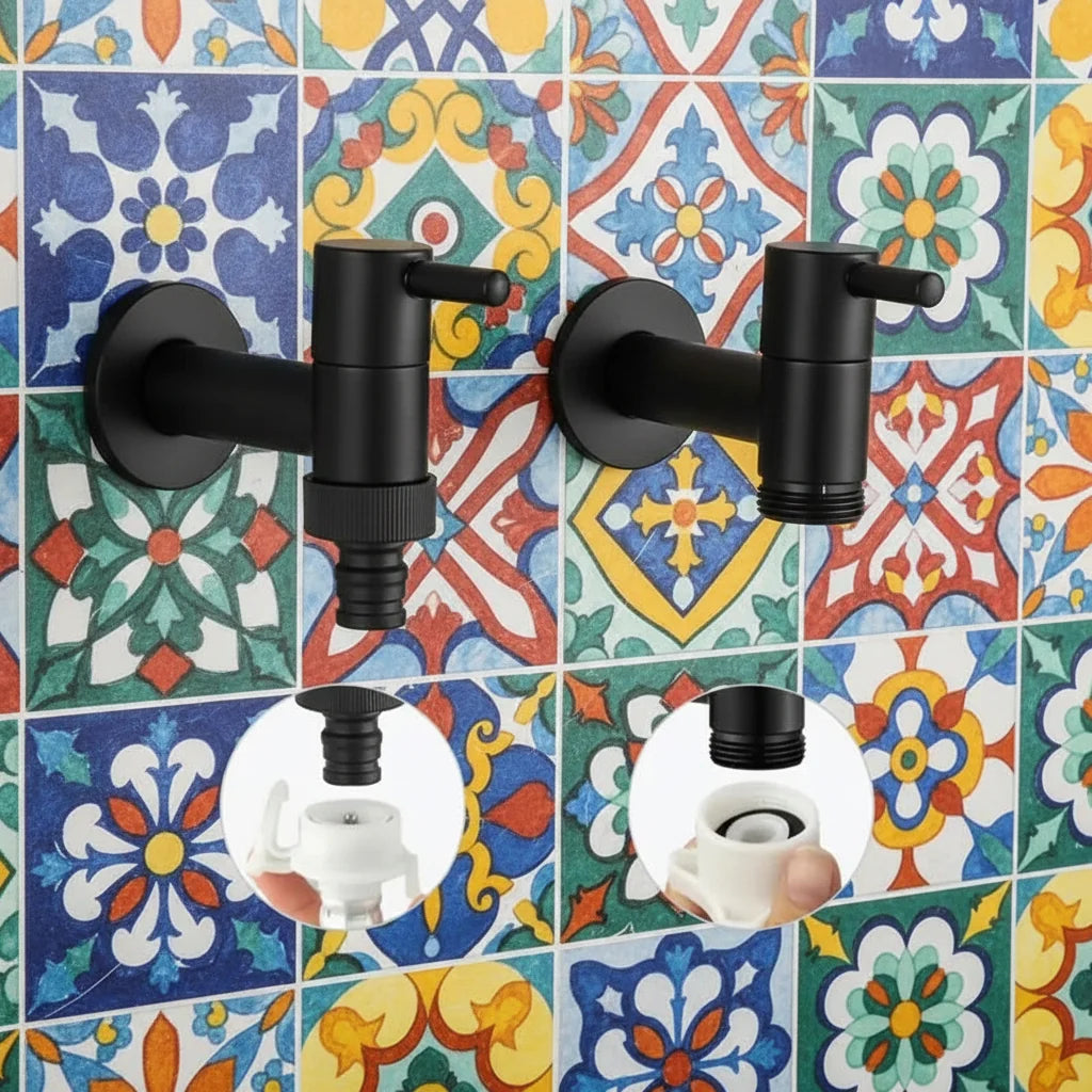 AQUAMOUNT wandgemonteerde waterkraan