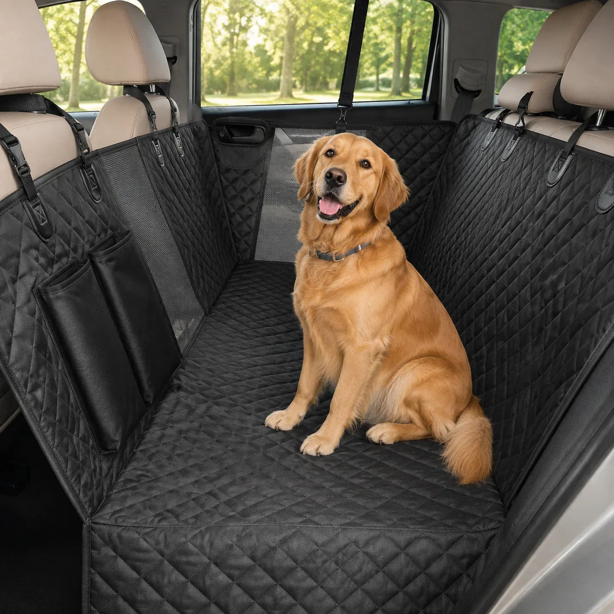 Waterdichte autobankhoes voor honden