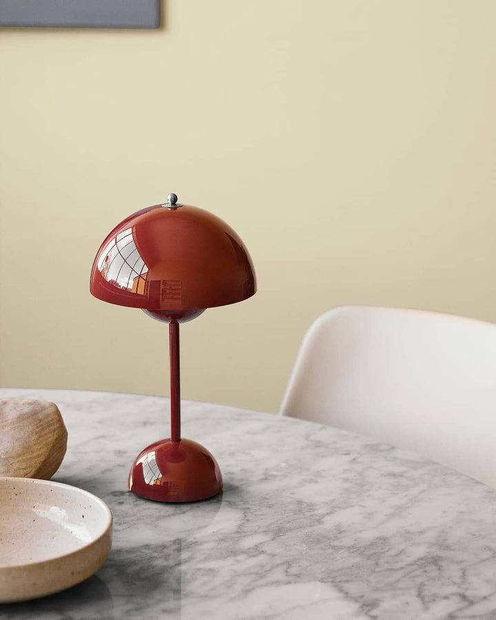 Retro Tafellamp met LED Licht