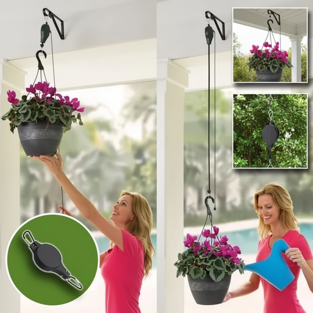 GardenLift verstelbaar ophangsysteem voor planten
