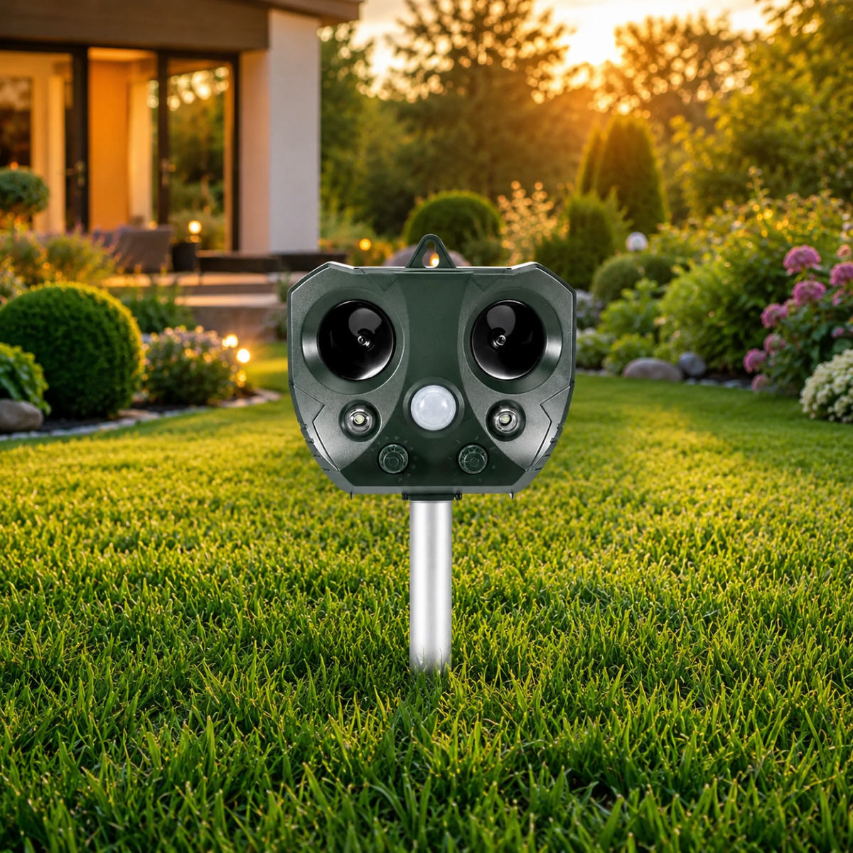Solar Dierenverjager met PIR-Sensor