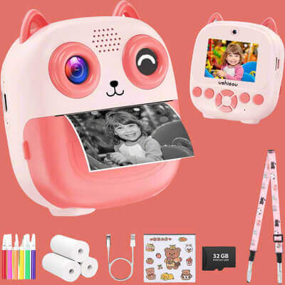 Instant kindercamera met printer
