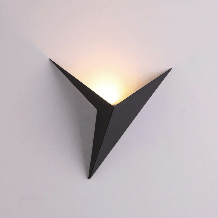 LED Wandlamp Driehoekig Design