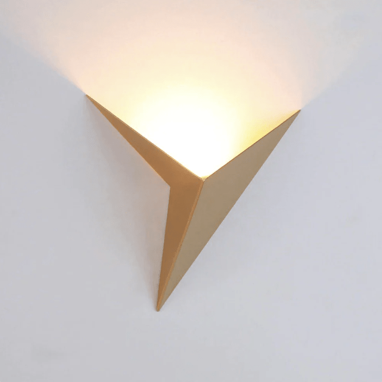 LED Wandlamp Driehoekig Design