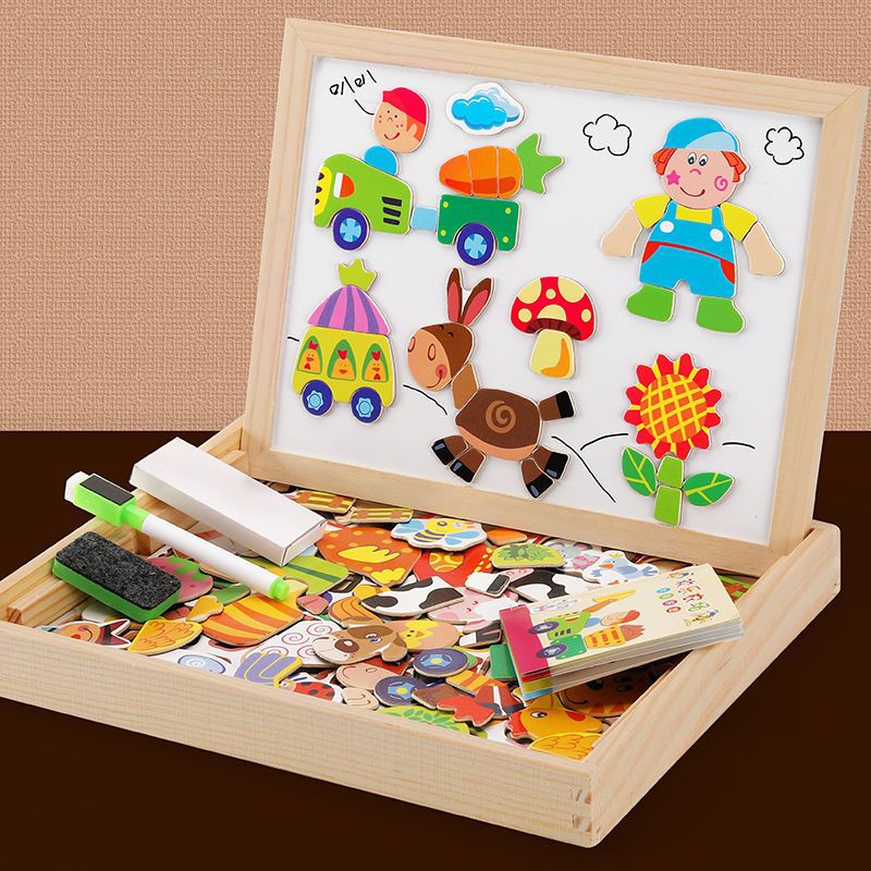 Montessori 2-in-1 Houten Tekenbord
