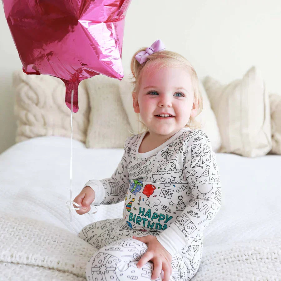 Inkleurbare Kinder Pyjama