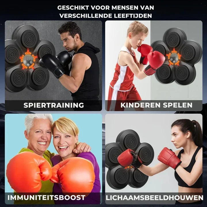 Smart Muziek Bokstrainer voor Muurmontage