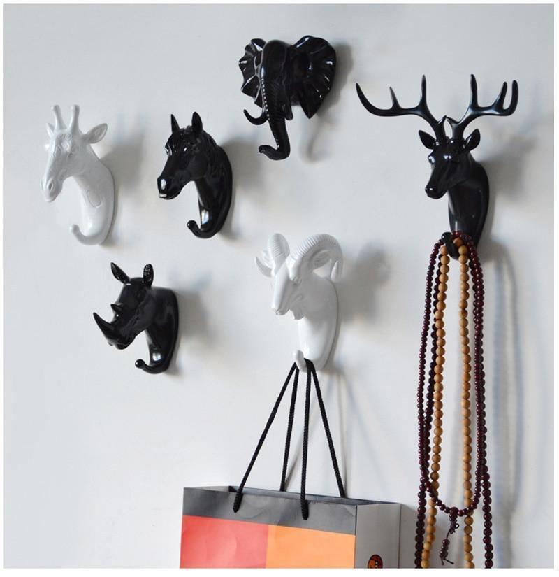 Dierenhaken Decoratieve Wandhaken