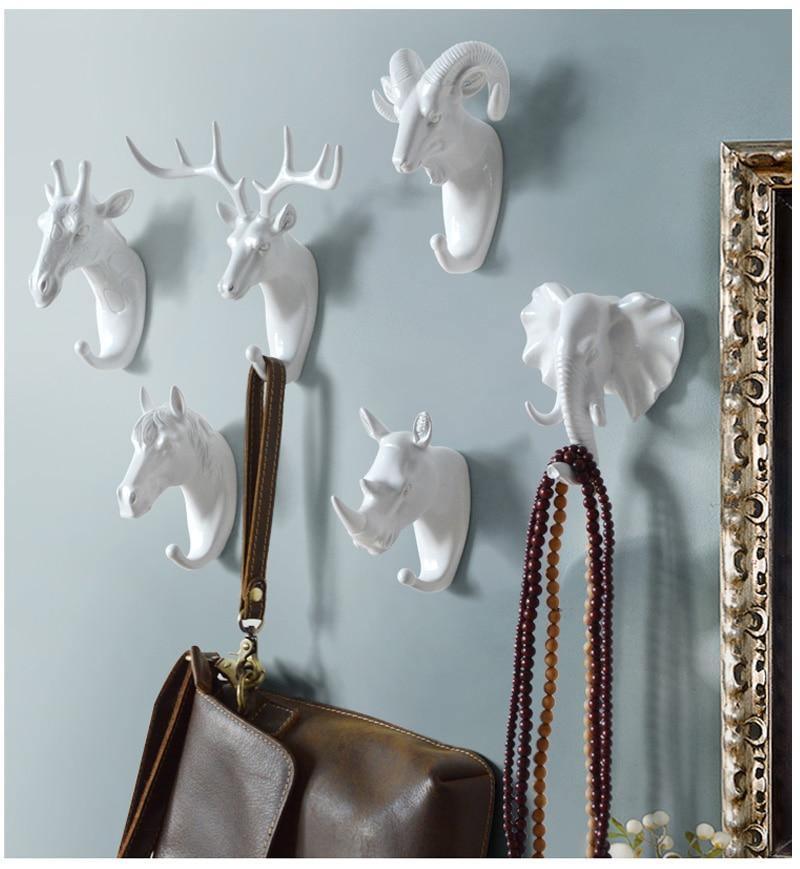Dierenhaken Decoratieve Wandhaken