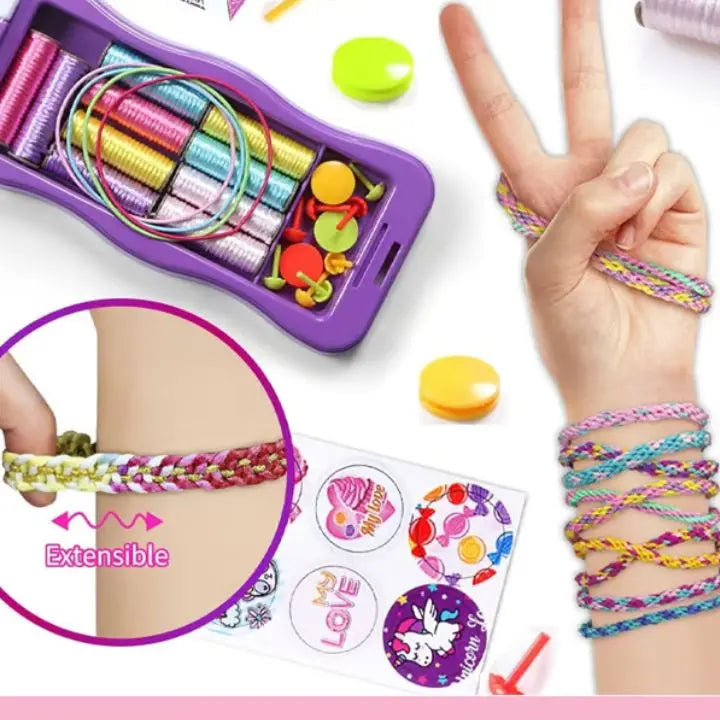 DIY Hand Touw Weefset