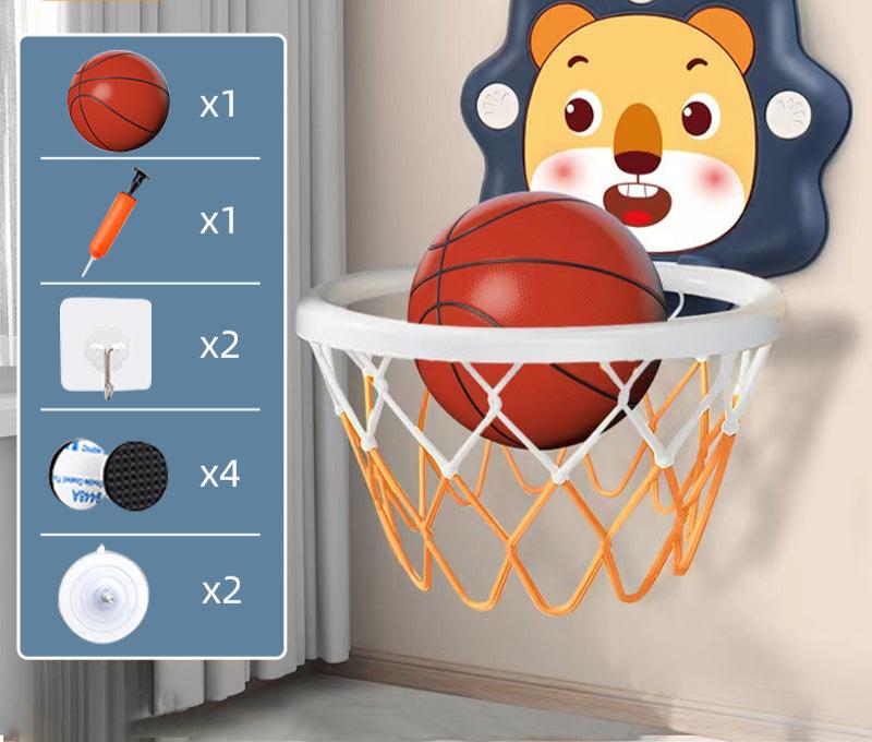 Mini basketbalspel voor actieve kinderen