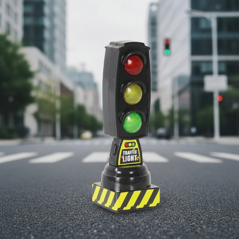 Educatieve Verkeerslicht En Voertuig Speelset
