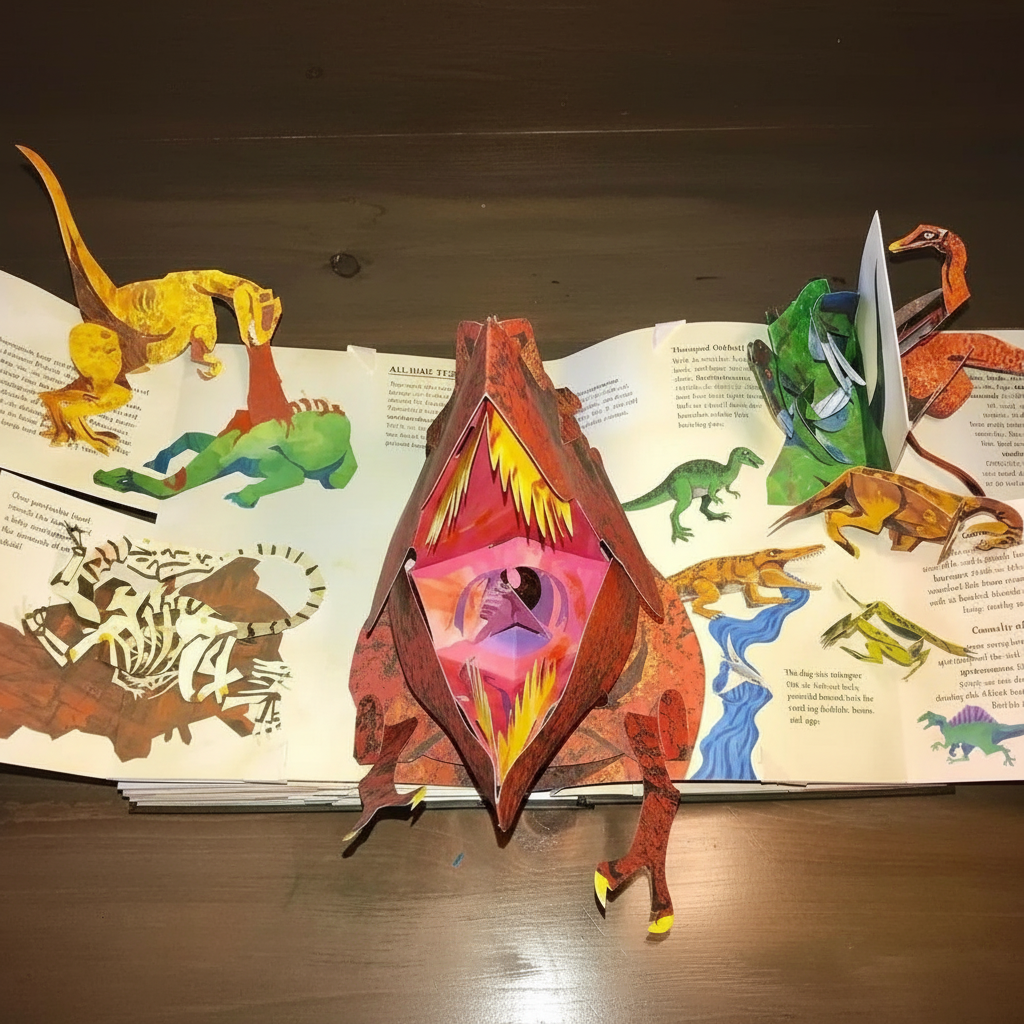3D Pop-Up Boek Dinosaurussen
