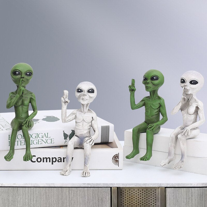 Alien Tuinbeeld van Hars