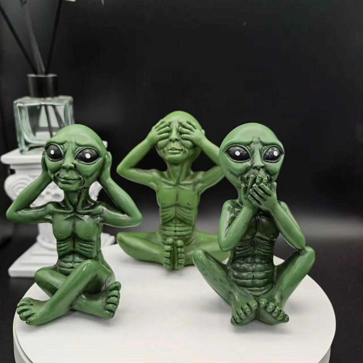Alien Tuinbeeld van Hars