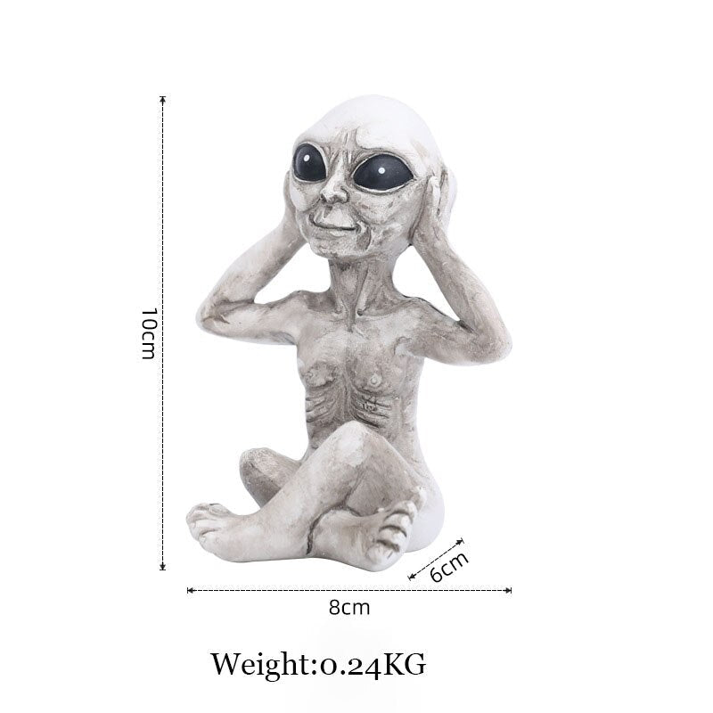 Alien Tuinbeeld van Hars