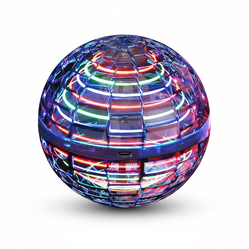 Vliegende Orb Bal Met Zweeftechnologie