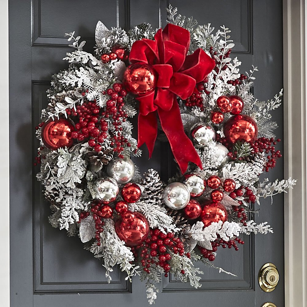 Draadloze Voorverlichte Kerstdecoratie