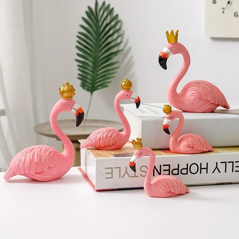 Moderne Hars Flamingo Decoratie Figuur