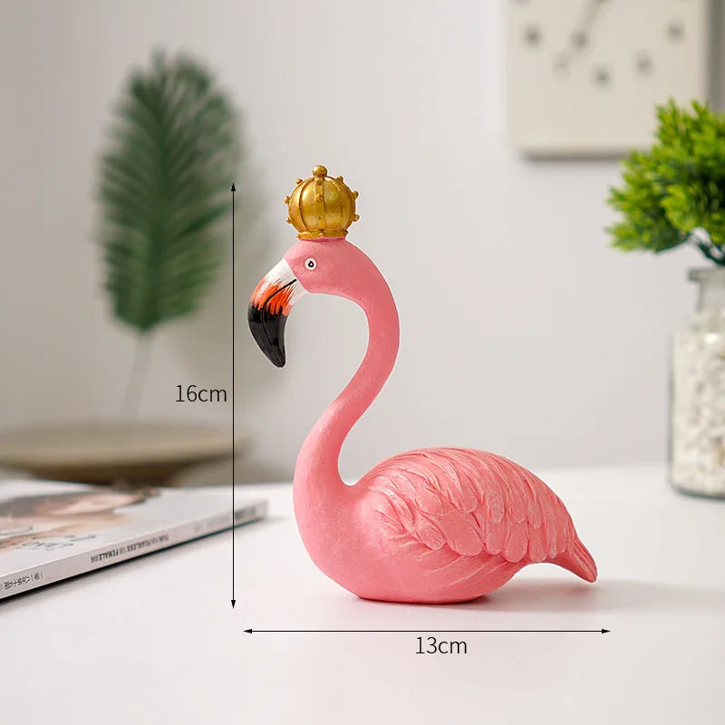 Moderne Hars Flamingo Decoratie Figuur