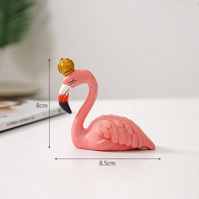 Moderne Hars Flamingo Decoratie Figuur