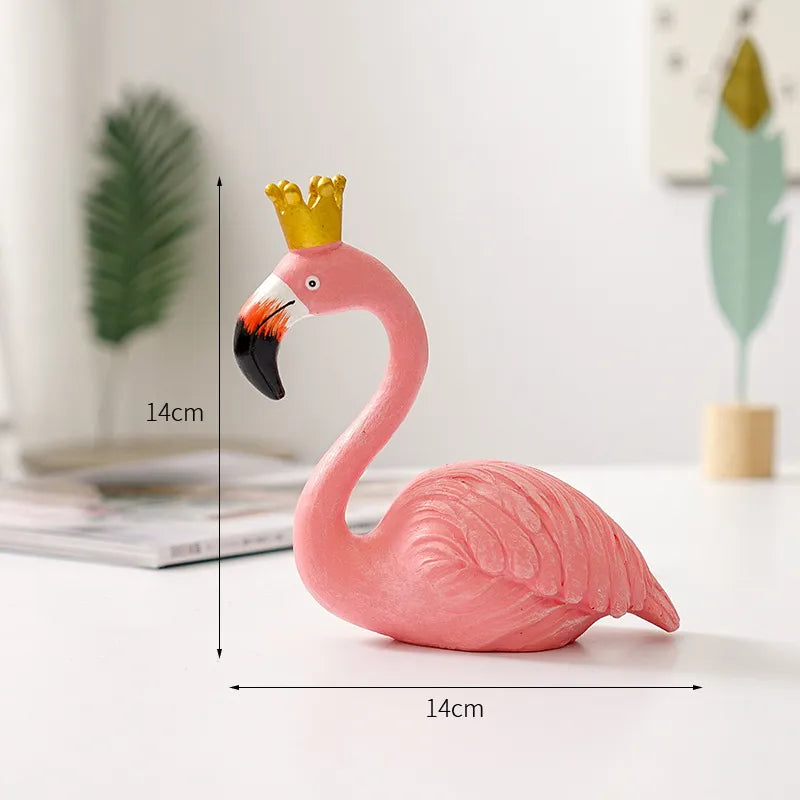 Moderne Hars Flamingo Decoratie Figuur