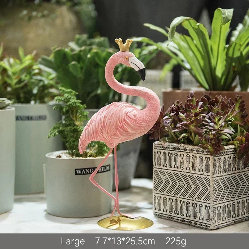 Moderne Hars Flamingo Decoratie Figuur