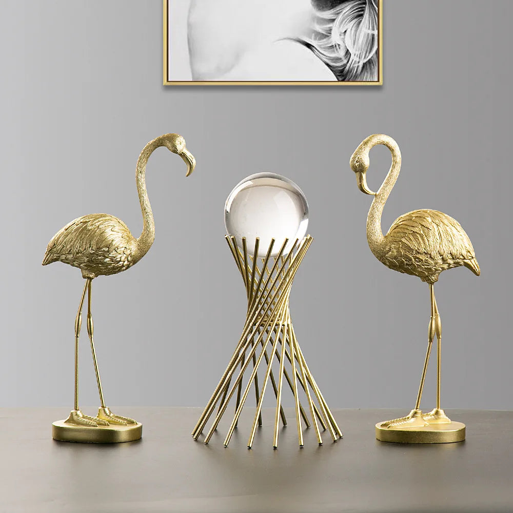 Moderne Hars Flamingo Decoratie Figuur