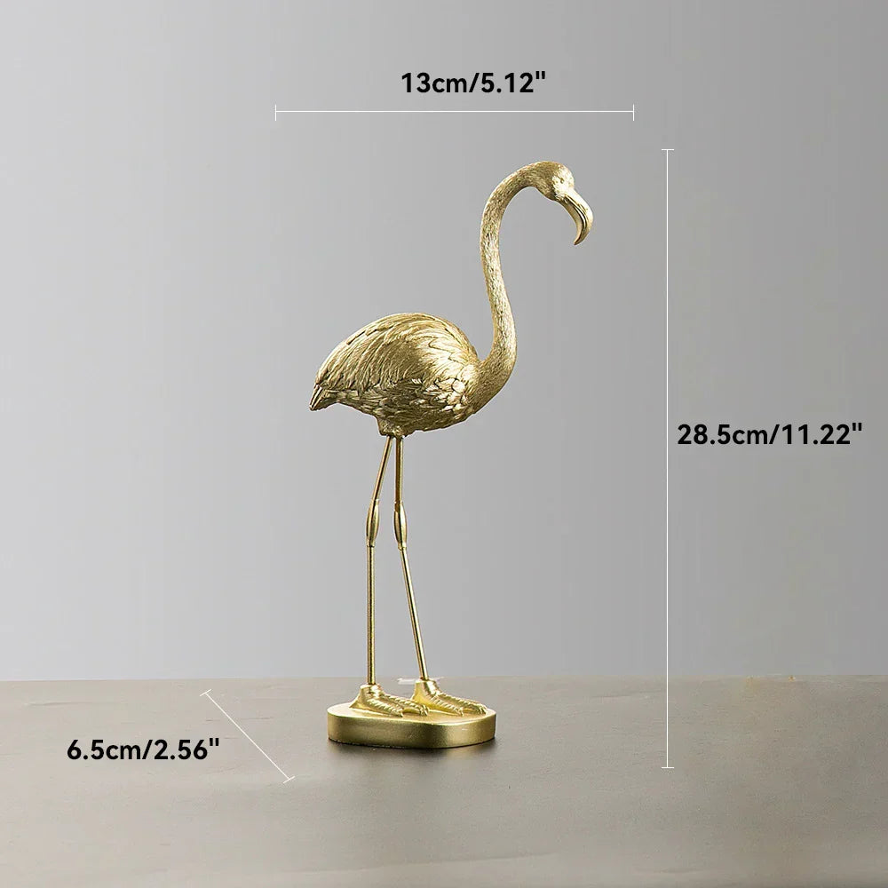 Moderne Hars Flamingo Decoratie Figuur