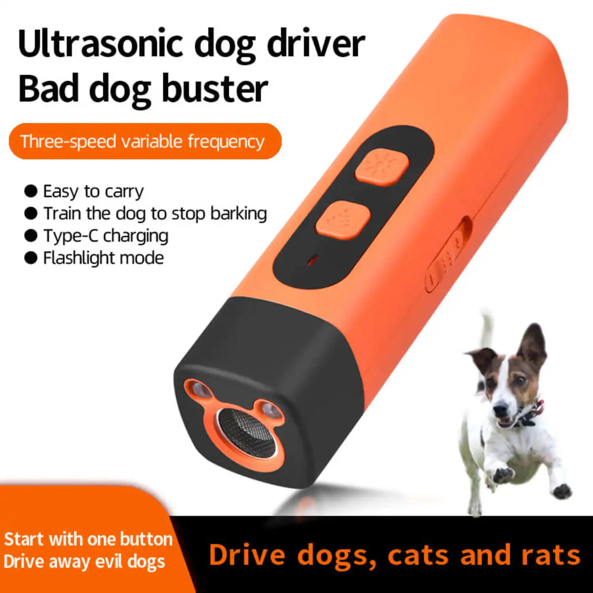 Ultrasone Anti-Blaf Apparaat voor Honden
