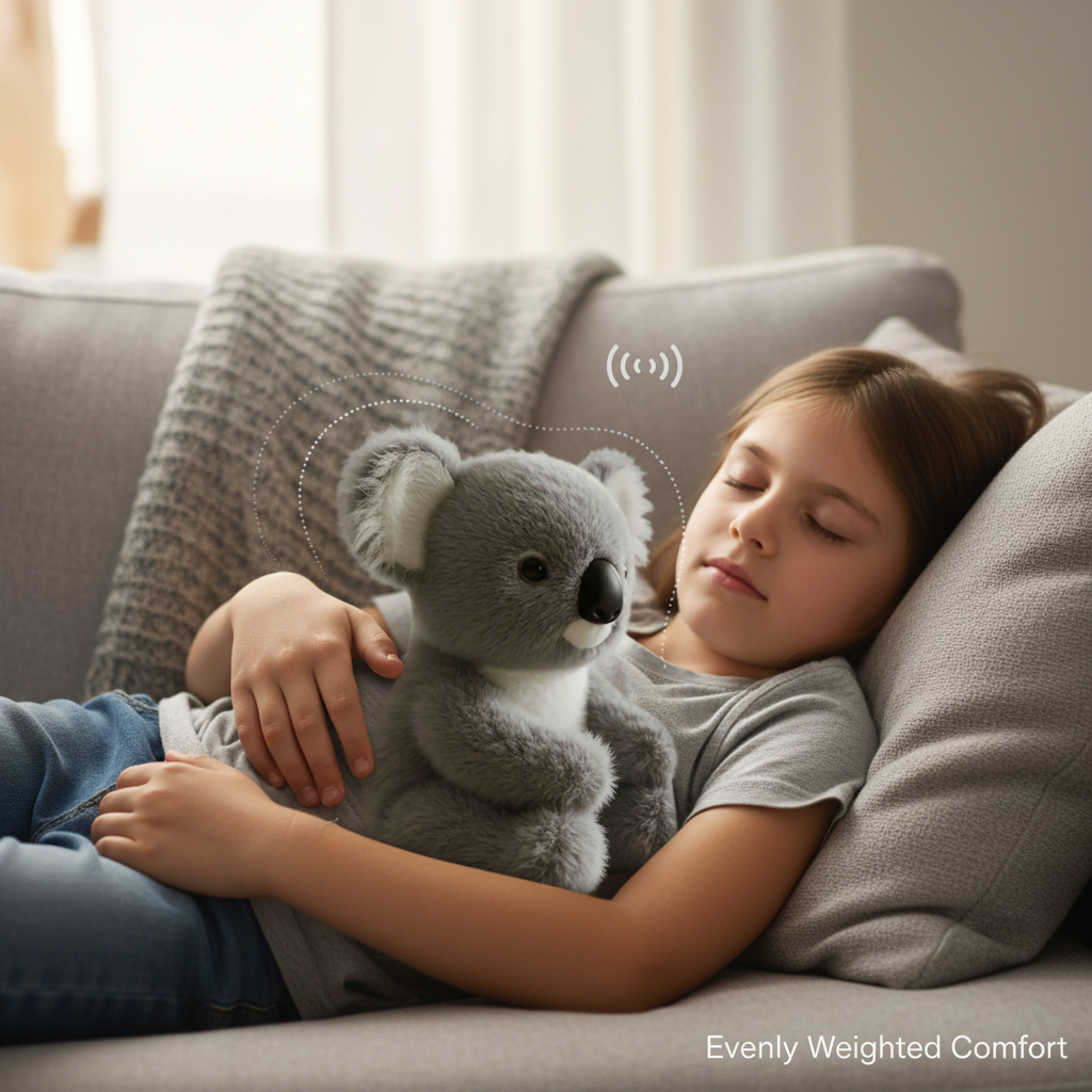 Kalmerende gewogen knuffel koala