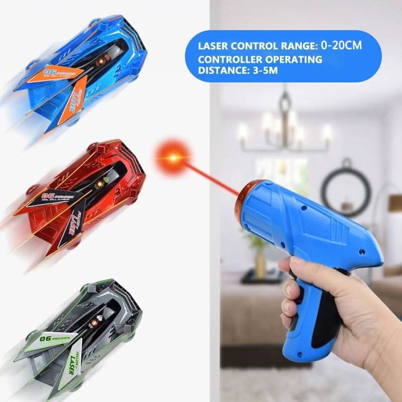 Laser-gestuurde Muurklim RC Auto