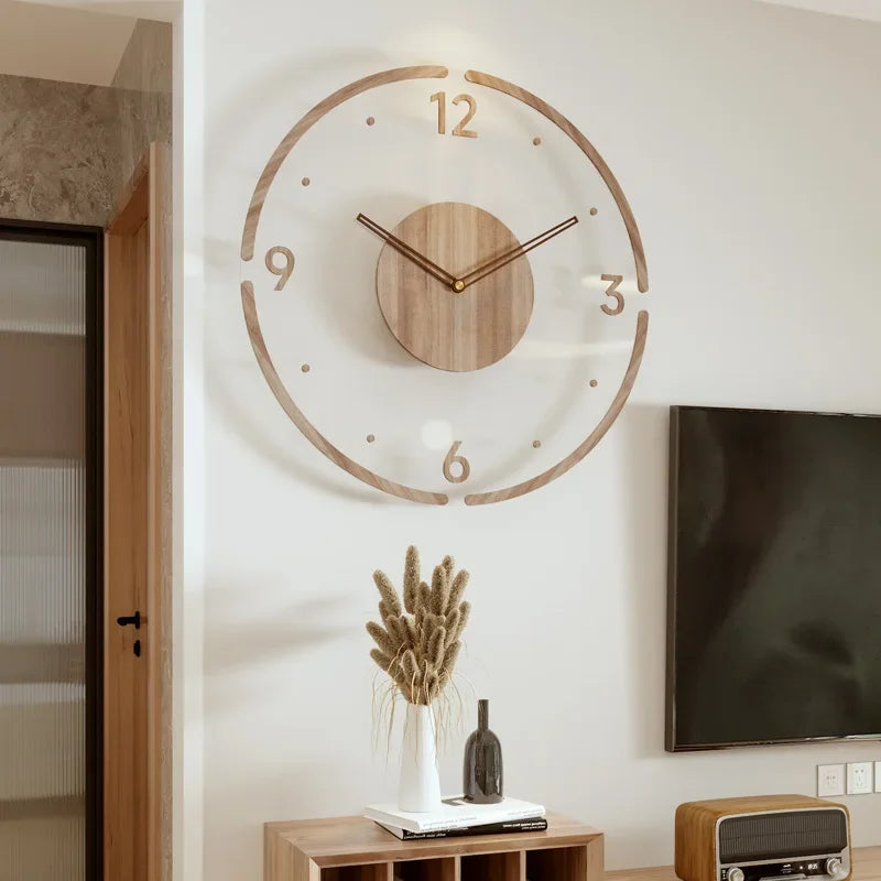 Moderne Houten Wandklok