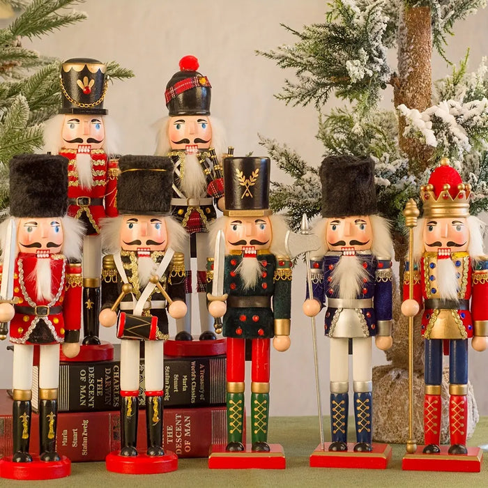 Houten notenkraker soldaat figuur