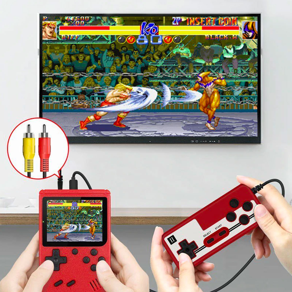 RetroPlay 400-in-1 draagbare gaming console