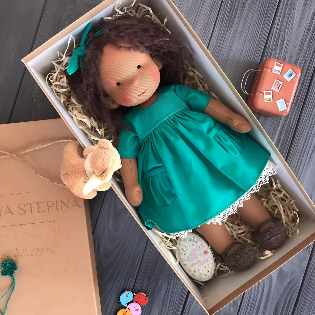 Waldorf Ragpop Open Gezicht Ontwerp