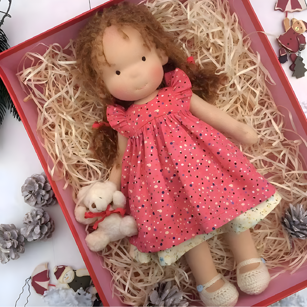 Waldorf Ragpop Open Gezicht Ontwerp