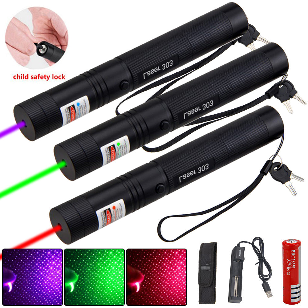 Laser 303 oplaadbare laserpointer