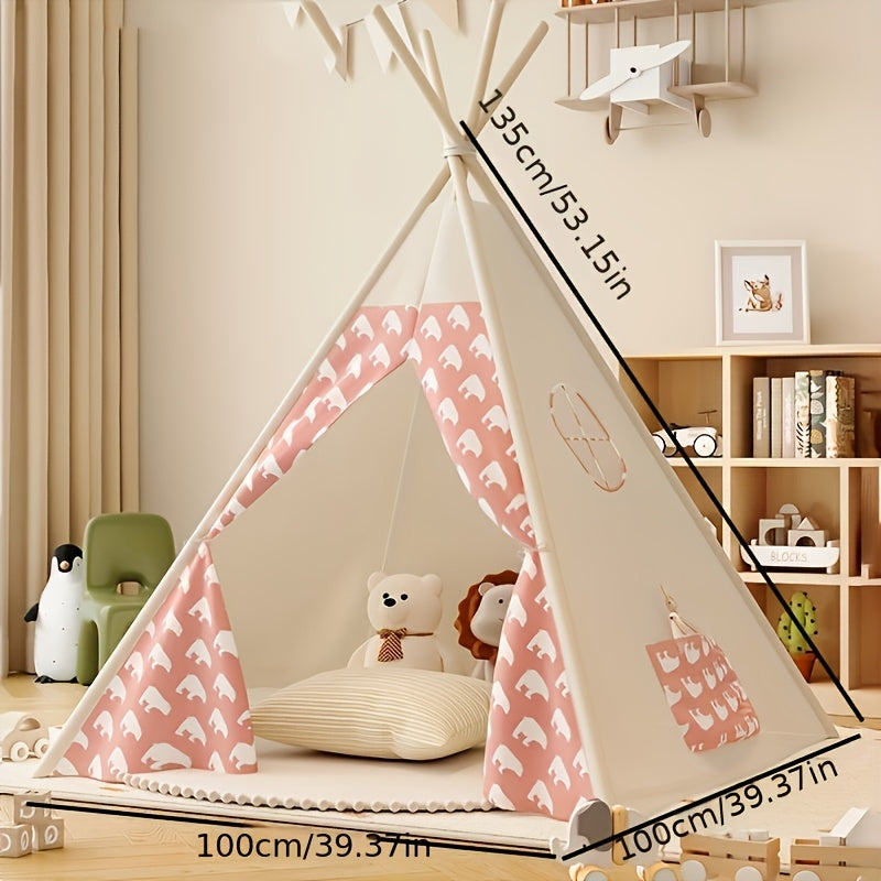 CosyCamp Speelse Kinder Tipi Tent