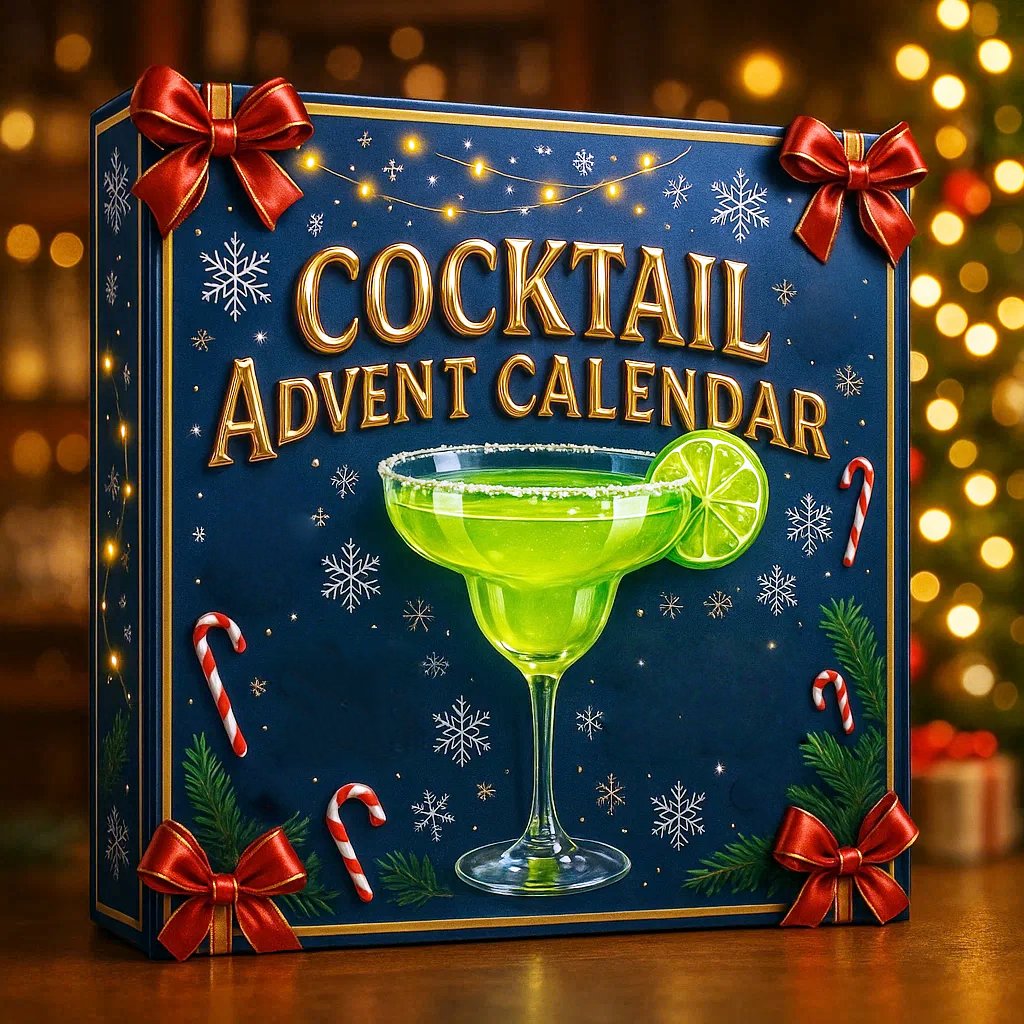 Feestelijke cocktail-adventskalender