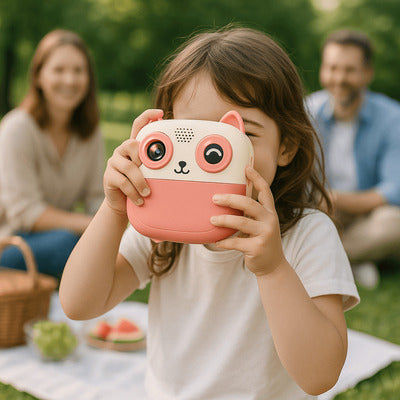 Instant kindercamera met printer