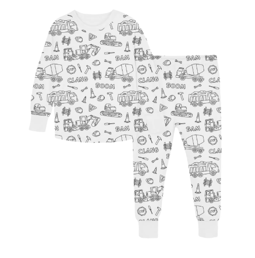 Inkleurbare Kinder Pyjama