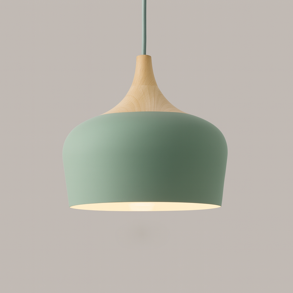 Pastel retro design hanglamp