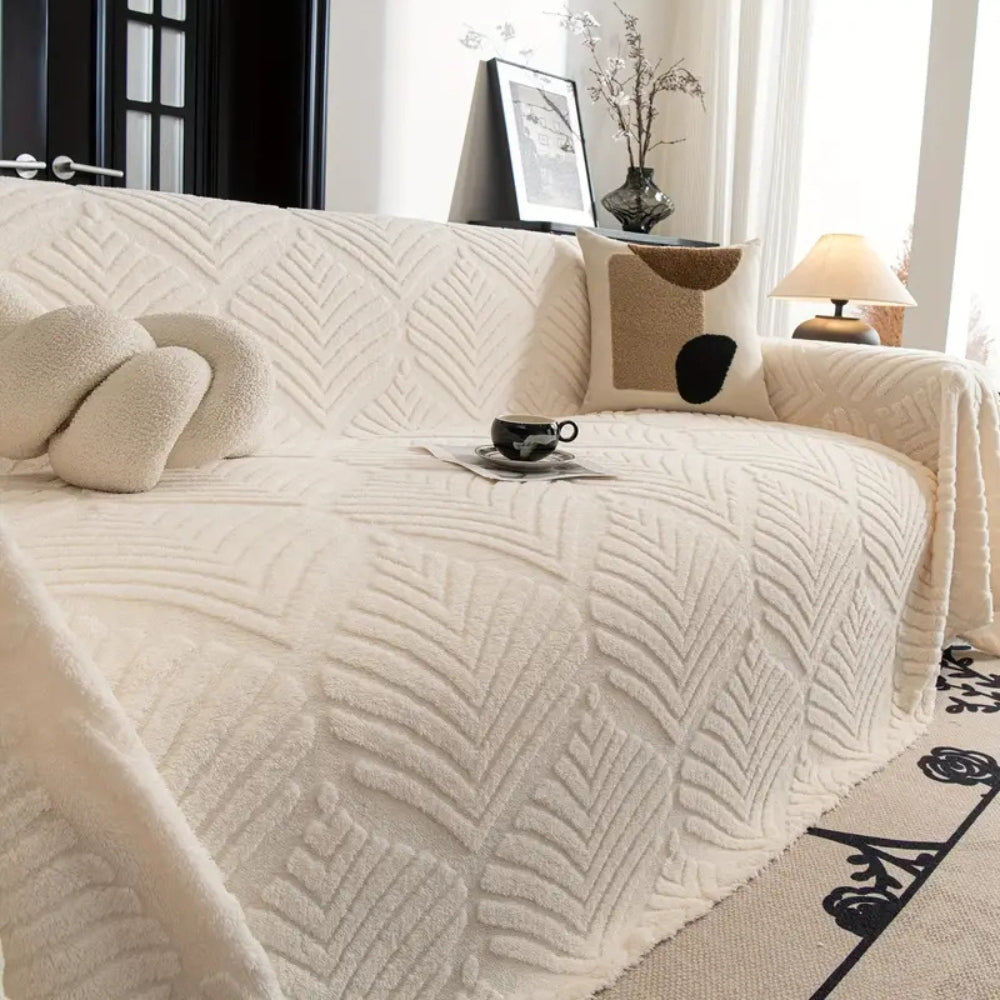 Herringbone fleece bankhoes