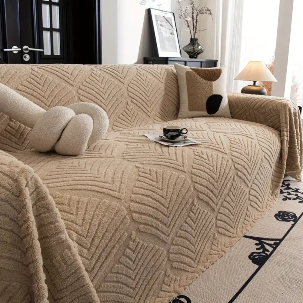 Herringbone fleece bankhoes