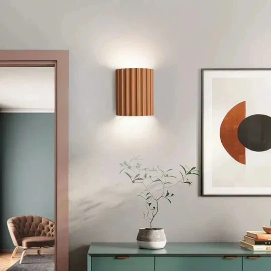 ResinGlow moderne hars wandlamp