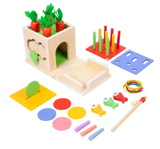 EduCube houten speelblok