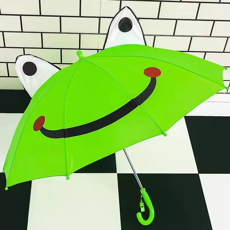 Kleurrijke kinderparaplu met dierenprint