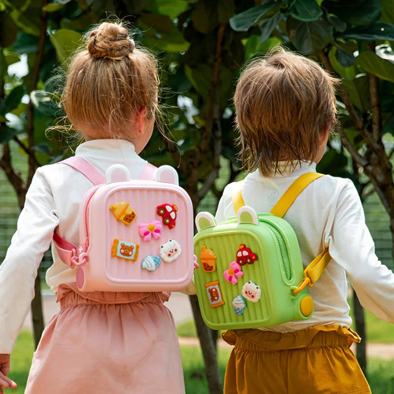 Waterdichte Kinder Rugzak met Stickers
