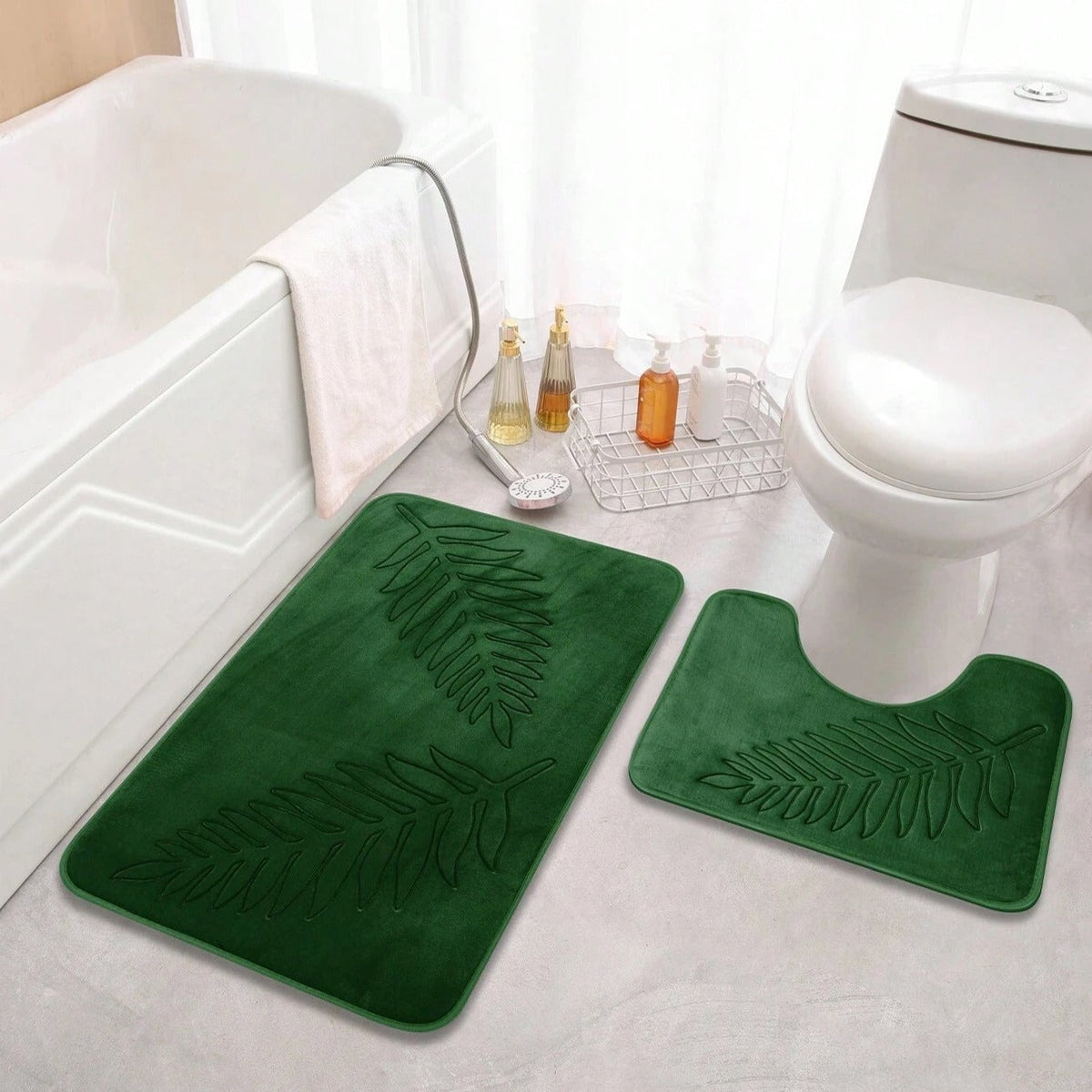 Luxe Memory Foam Badmat Set